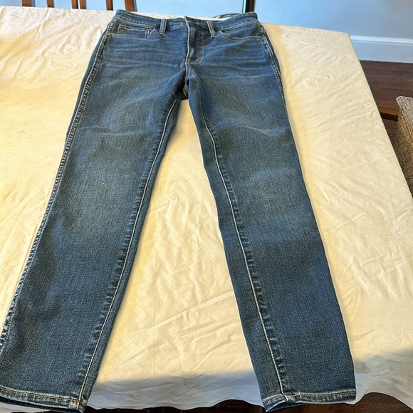 Madewell Curvy Roadtripper Skinny Jeans SZ 28 High Waist Medium Wash - Picture 4 of 9